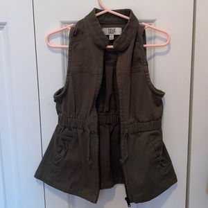 Toddler girl utility vest